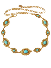 Load image into Gallery viewer, Flower Chain Belt
