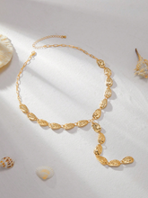 Load image into Gallery viewer, Hammered Y-Shaped Necklace

