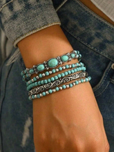 Load image into Gallery viewer, Beaded Bracelet Set
