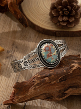 Load image into Gallery viewer, Iron Stone Cuff Bracelet
