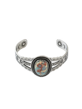 Load image into Gallery viewer, Iron Stone Cuff Bracelet
