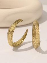 Load image into Gallery viewer, Boho Hoop Earrings (2 Colors)
