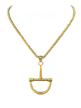 Load image into Gallery viewer, Snaffle Bit Necklace
