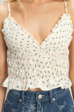 Load image into Gallery viewer, Fruit Smocked Cami Top (2 Colors)

