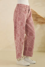 Load image into Gallery viewer, Paisley Denim Pants
