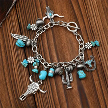 Load image into Gallery viewer, Western Charm Bracelet
