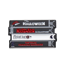 Load image into Gallery viewer, Halloween VHS Pin
