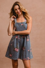 Load image into Gallery viewer, Floral Wide Leg Overalls
