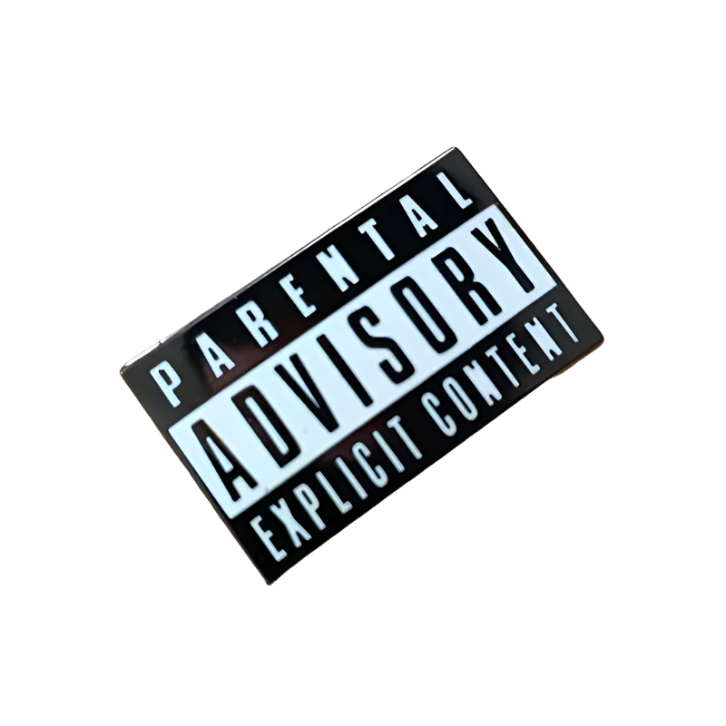 Parental Advisory Pin