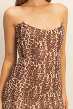 Load image into Gallery viewer, Leopard Bodycon Mini Dress

