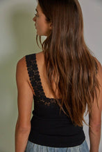 Load image into Gallery viewer, Seamless Ribbed Lace Tank (3 Colors)

