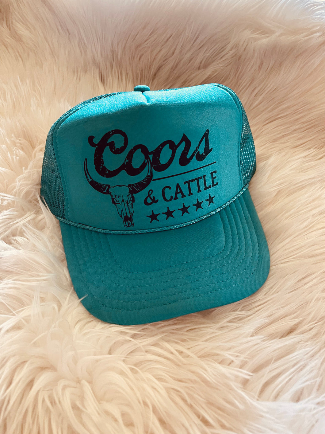 Coors & Cattle Trucker Hat