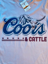 Load image into Gallery viewer, Coors &amp; Cattle Pink Tee
