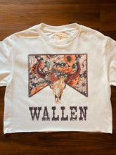 Load image into Gallery viewer, Floral Wallen Cropped Tee
