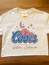 Load image into Gallery viewer, Coors Night Cropped Tee
