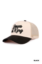 Load image into Gallery viewer, Jesus Is KingSnapback Hat (3 Colors)
