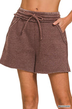Load image into Gallery viewer, Acid Wash Fleece Shorts (4 Colors)
