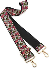 Load image into Gallery viewer, Garden Embroidered Purse Strap
