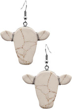 Load image into Gallery viewer, Large Cow Earrings

