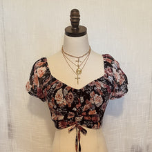 Load image into Gallery viewer, Hitchhiker Smocked Crop Top

