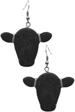 Load image into Gallery viewer, Large Cow Earrings
