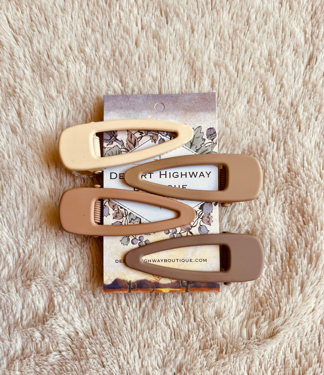 Matte Hair Clips