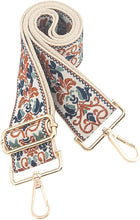 Load image into Gallery viewer, Damask Embroidered Purse Strap
